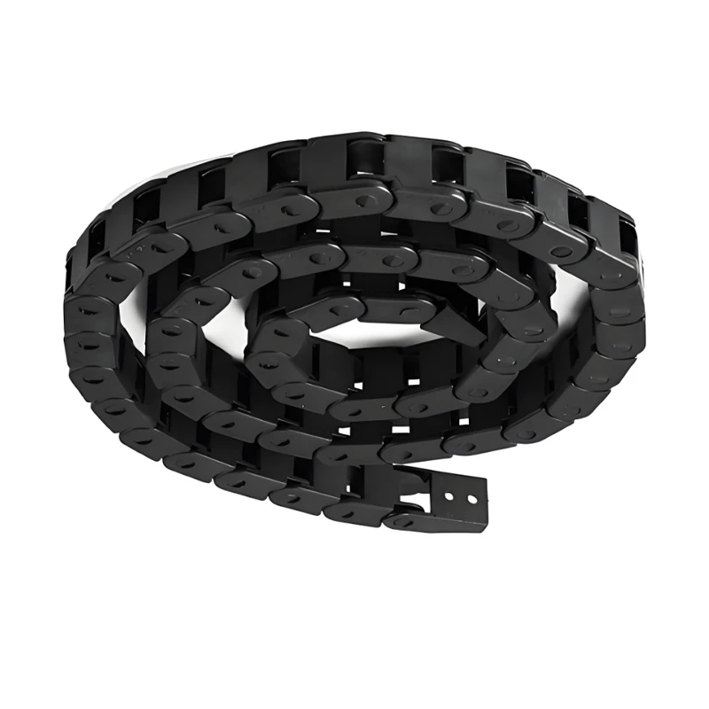 Nylon drag chain cable tray for cnc 30x50 R55 cnc wood lathe parts