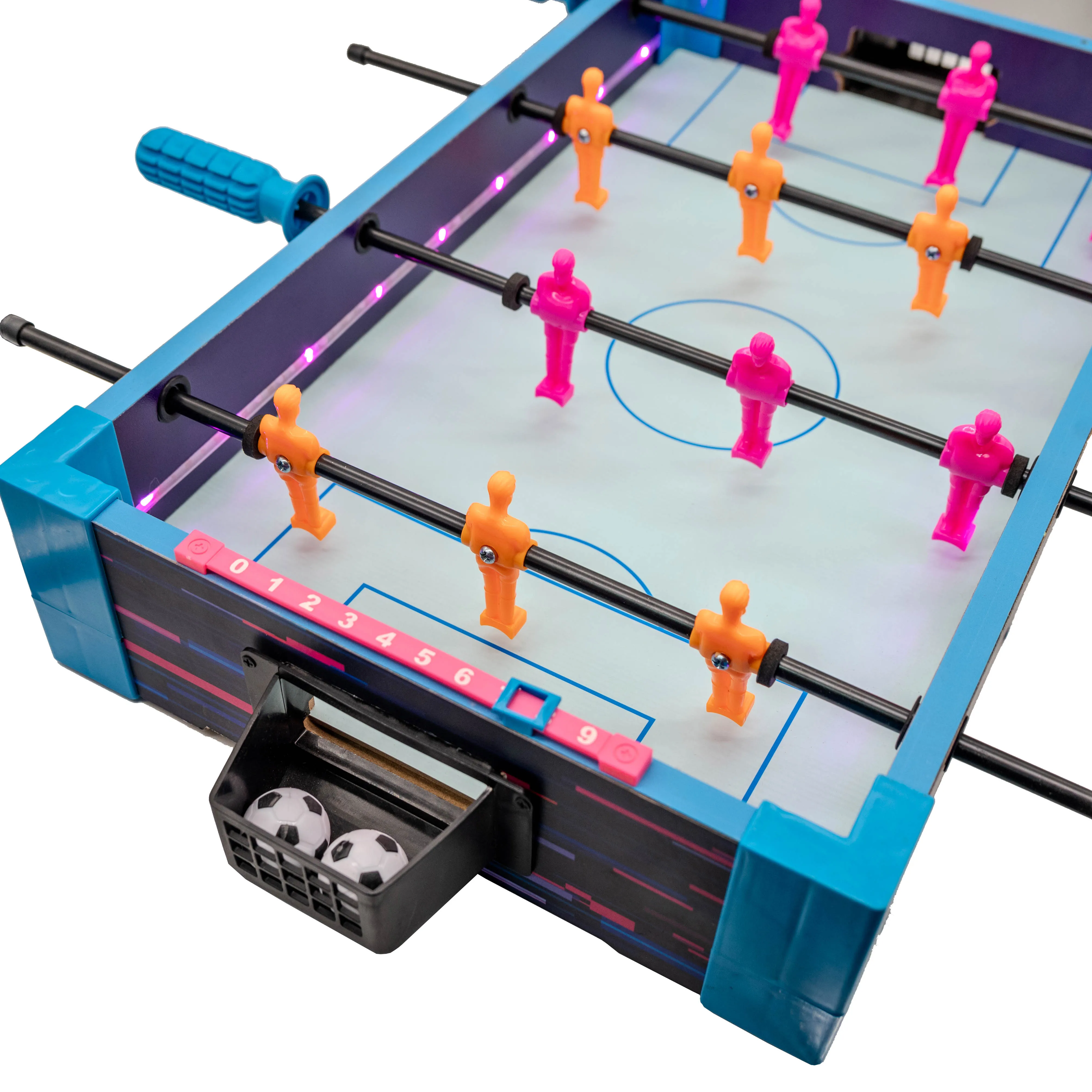 Factory custom wholesale indoor table football game suitable for family entertainment Mini football table