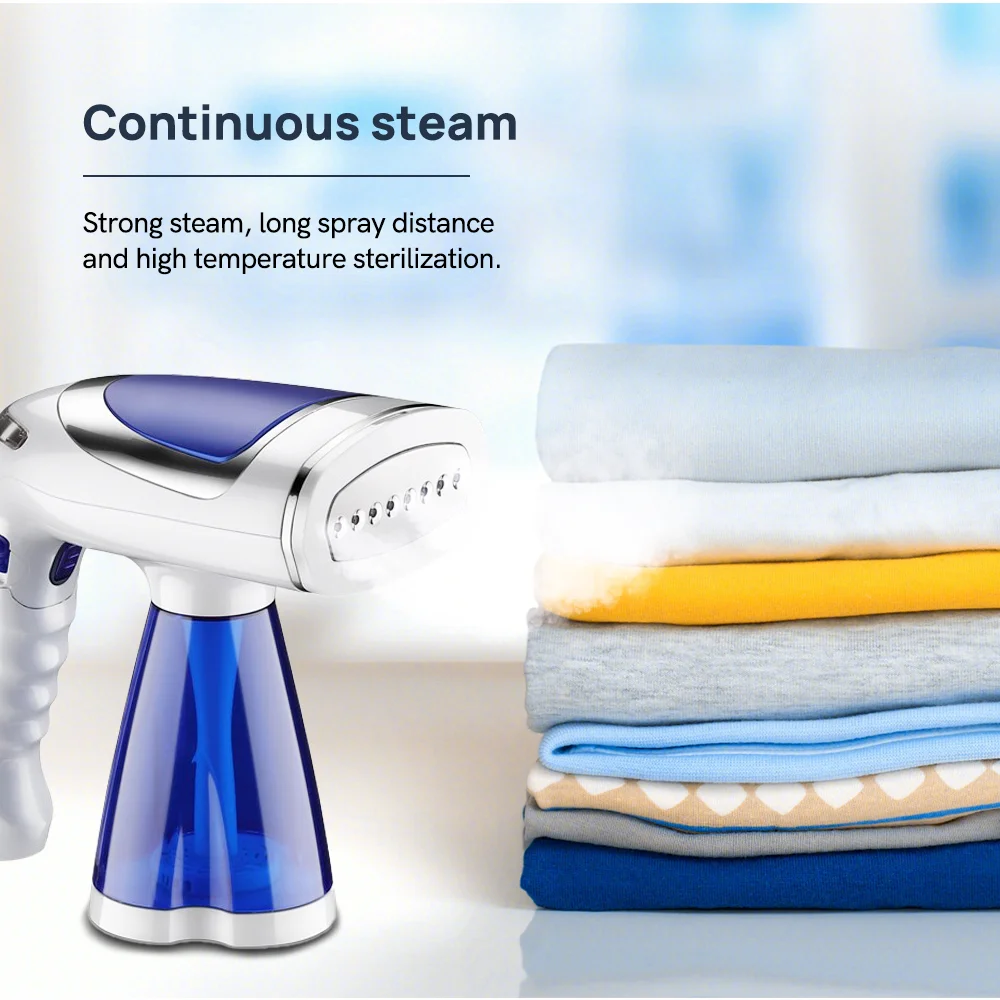 250ml Portable Foldable Steaming Iron Hand Held Garment Steamer for Clothes Travel Fabric