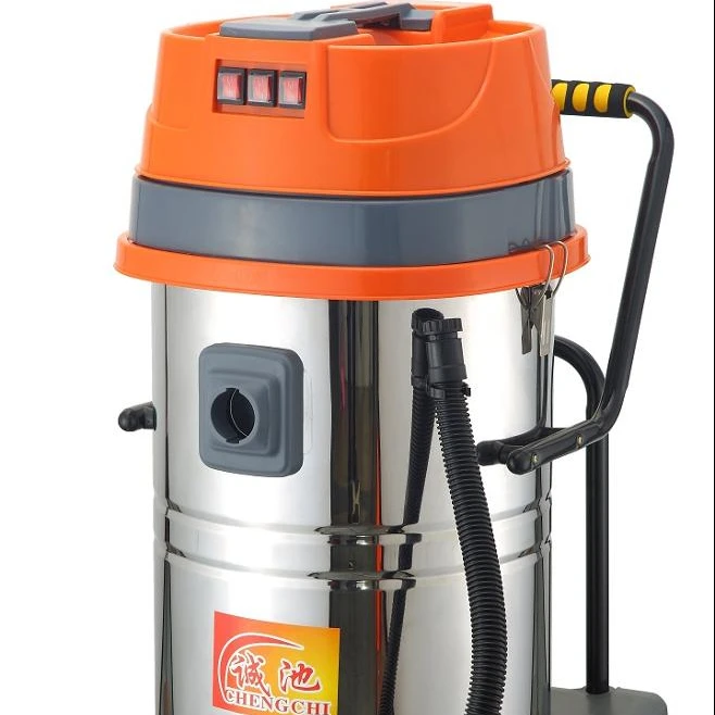 80L 4500W 3 motors industrial vacuum cleaner