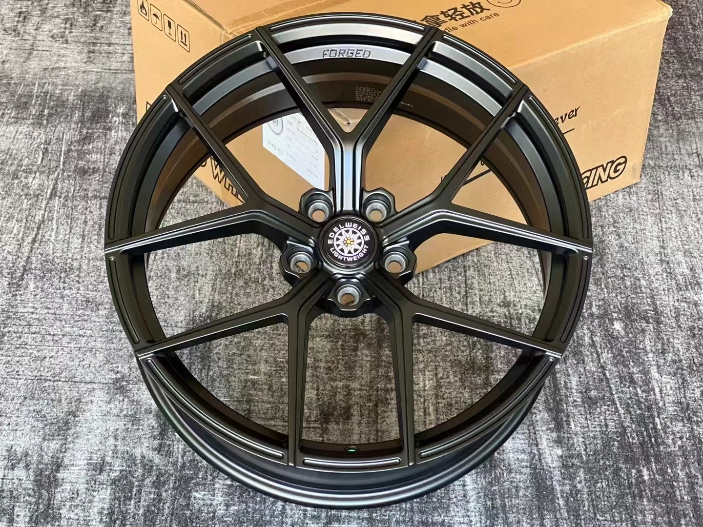 Custom Deep Concave Forged Aluminium Alloy Passenger wheel 5x112 5x120 18-22inch Wheels 1 piece for e60 f10 e30 e46