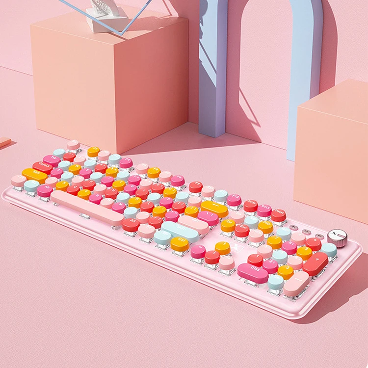 Custom Cheap Gaming USB Type Writer Mechanical Keyboard And Mouse  Combo Kit And Mouse