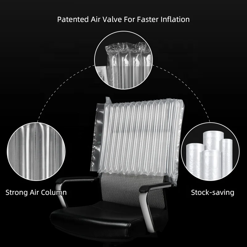 Furniture Inflatable Air Column Bag Office Chair Bubble Bag Protection Air Packing