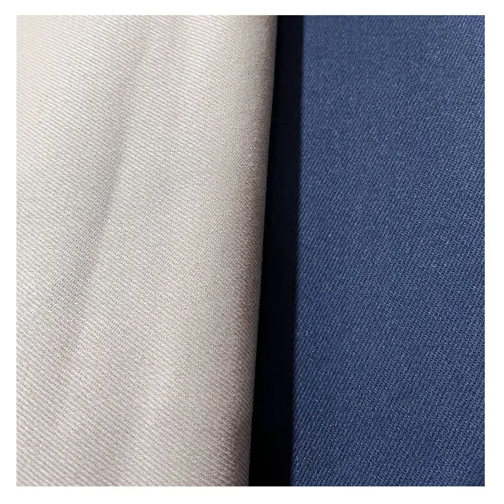 Hot selling 240gsm 60%cotton 37%poly 3%spandex CVC woven twill stretch fabric For trousers/work wear/uniform/overcoat/cheap