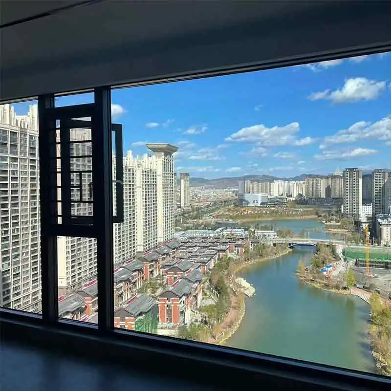 Heavy duty door and window hinge casement window hinge aluminum alloy adjustable door hinge casement windows triple panel