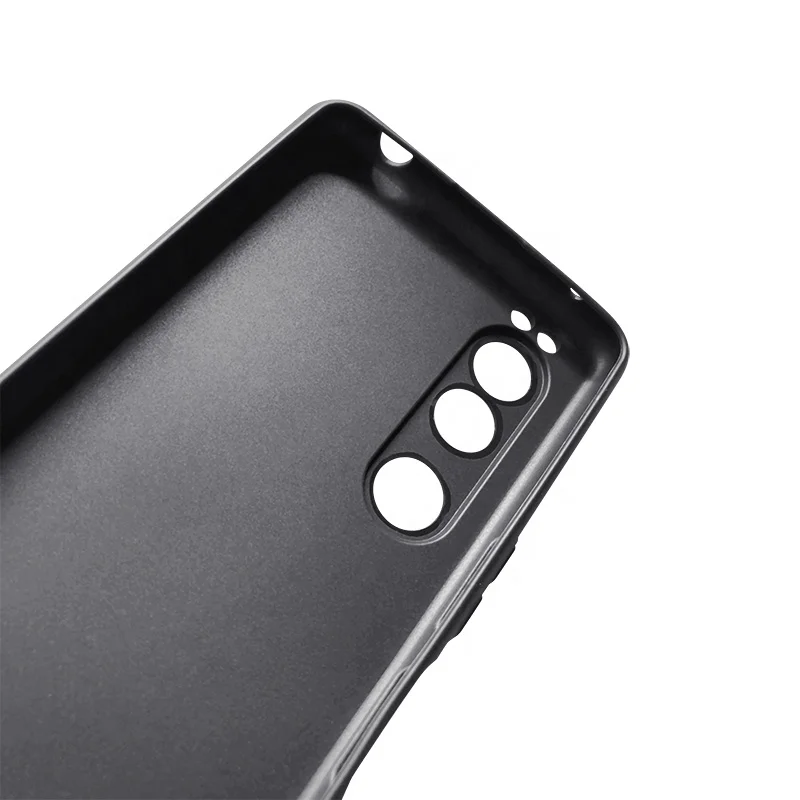 black TPU case phone back cover for Sony Xperia 5 III mobile phone
