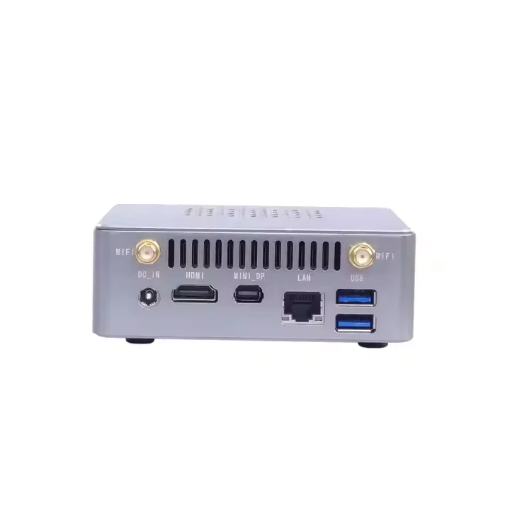 Мини-ПК геймер двухъядерный с двойным дисплеем i3 i5 i7 Mini pc ddr3 2COM поддерживает RS232 ITX mini office