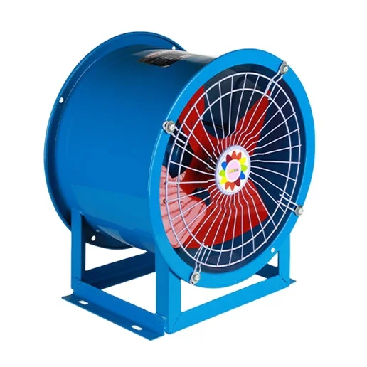 Hot selling fan Industrial ventilation bifurcated fan axial flow fan air extractor for HVAC In Africa
