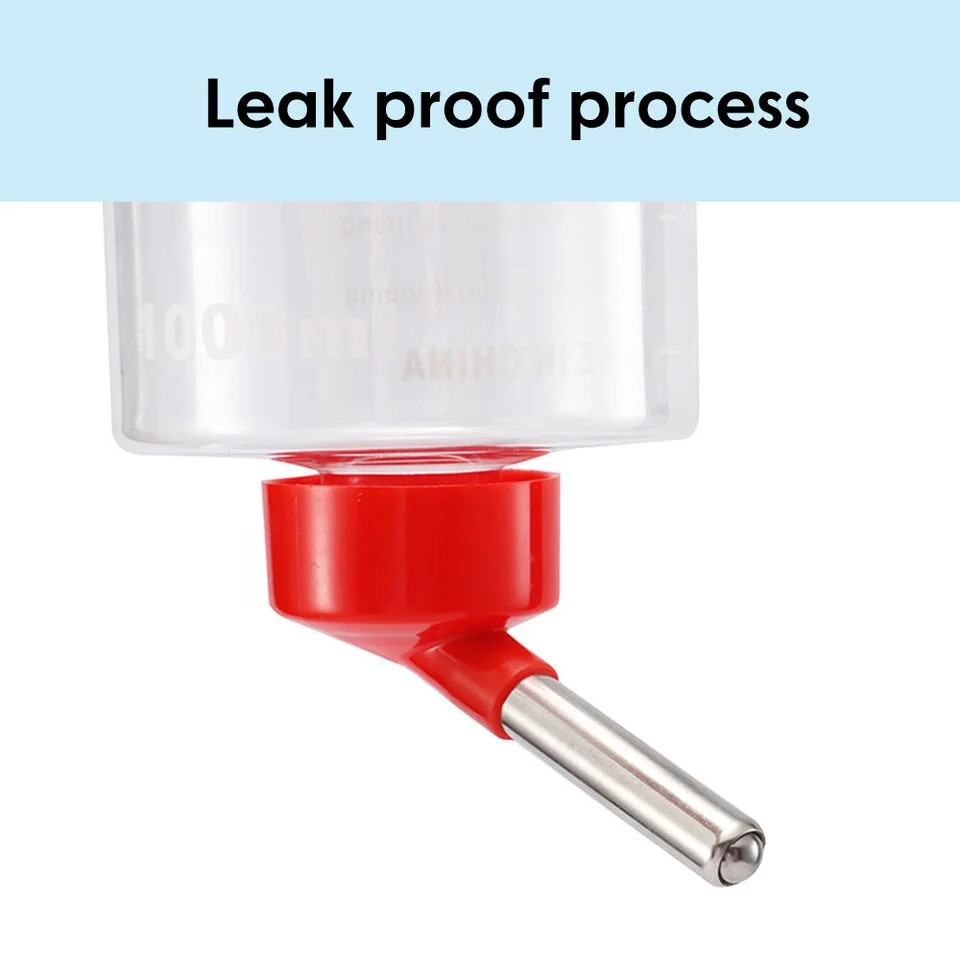 1000ml PET Drinking Bottle with Multi Sizes for Small Animals