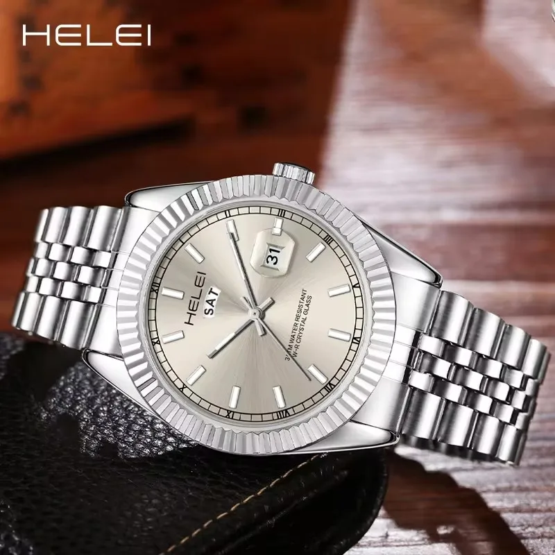 H9032A-G 9032 модные кварцевые часы из нержавеющей стали