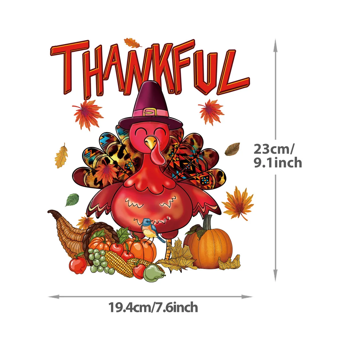 New Design Thanksgiving Screen Print Transfers Plastisol Ink Ready to Press Heat Transfer Designs Iron on Transfer for Clothes