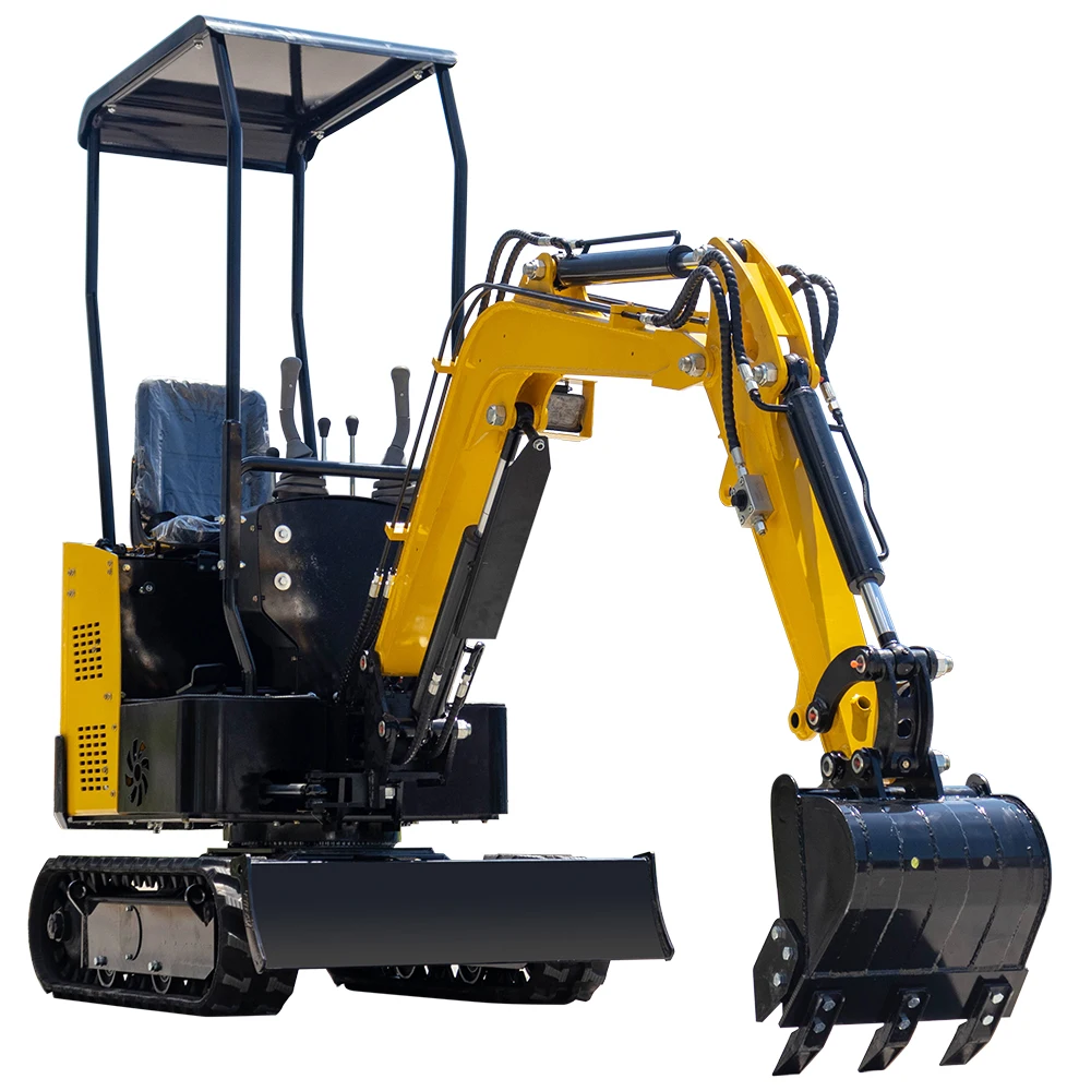 Мини-экскаватор MK108 китайский дешевый экскаватор микрокрюк гидравлическая машина с рабочим весом 1 тонна для сельского хозяйства