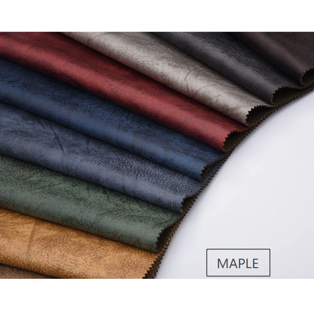 Textiles and Home Good Price and Good Quality Bronzed Suede, Velvet fabric for Car