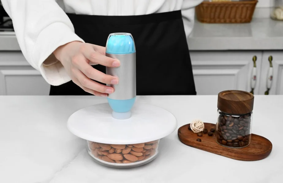 Алюминиевая вакуумная насадка на молнии сумка Mason Jar перезаряжаемый вакуумный насос