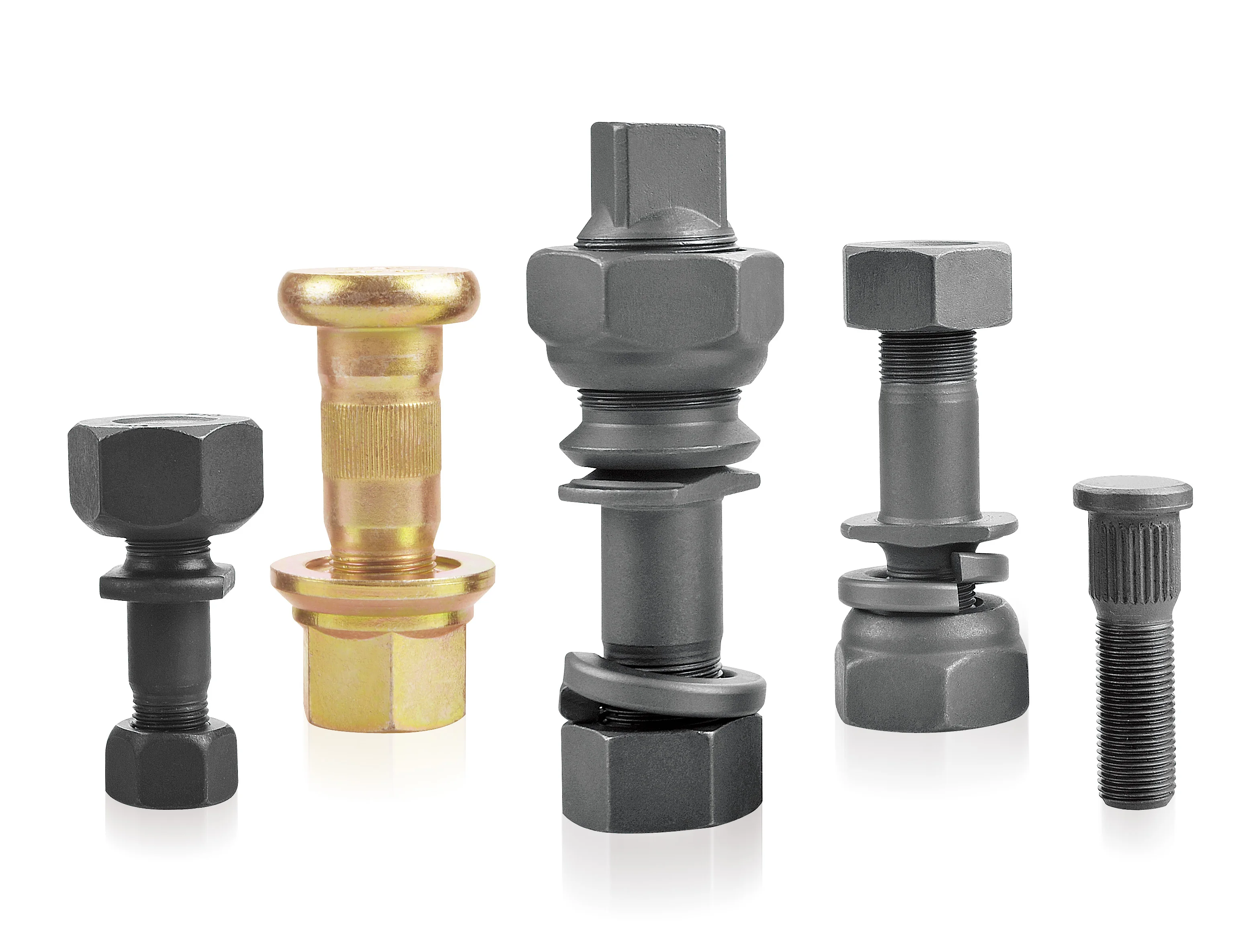 Wheel truck bolts for Japanese NISSAN CK87 REAR M20X1.5/22X1.5X102 grade 10.9