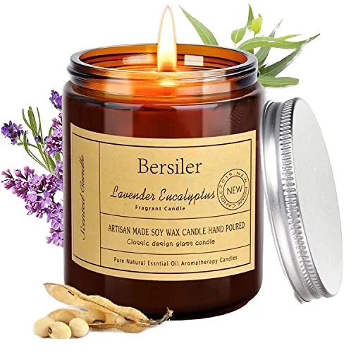 Custom LOGO Trendy Candles With Jar Box Scented Soy Wax Candles For Birthday Valentines Gift Candle