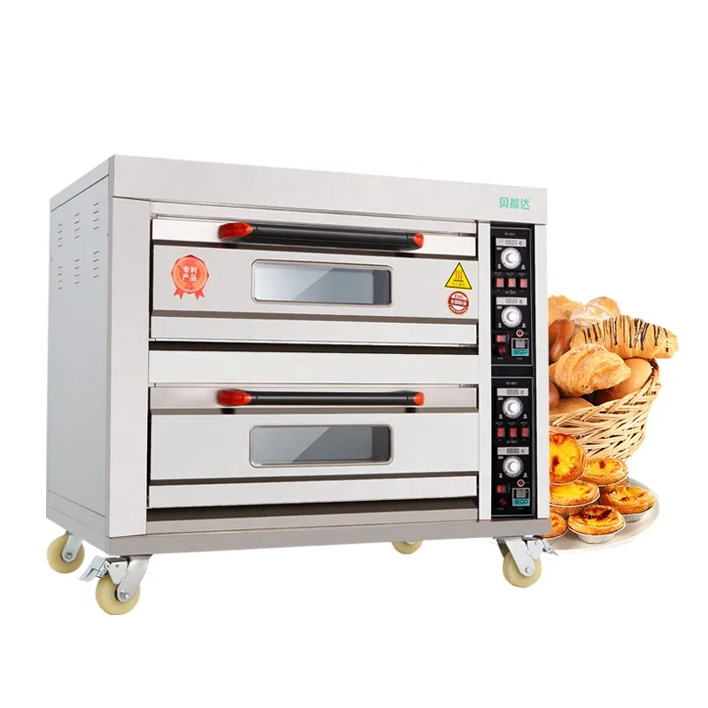 Electric Commercial Pizza Bread Cake Bakery Worn Make Bake Oven Machine Used Backry Equipment Price for Sale