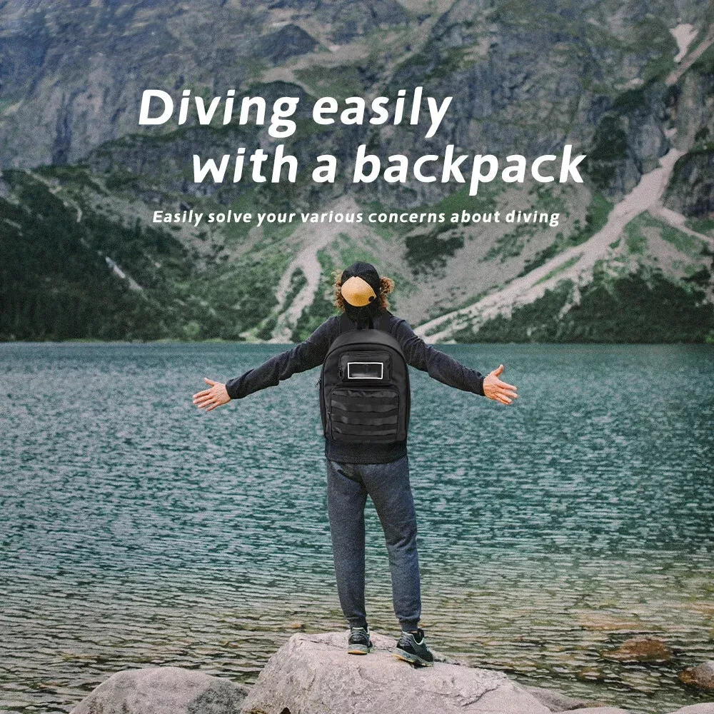 New Portable Electric Scuba Diving Ventilator, Artificial Gill Equipment, Diving Fishing Equipment