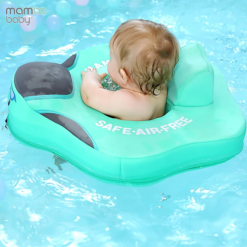 Amazon Hot- selling Non Inflatable Baby Pool Float Mambobaby Solid Swimming Float Baby Floats for Infants Aged 4-18 Months