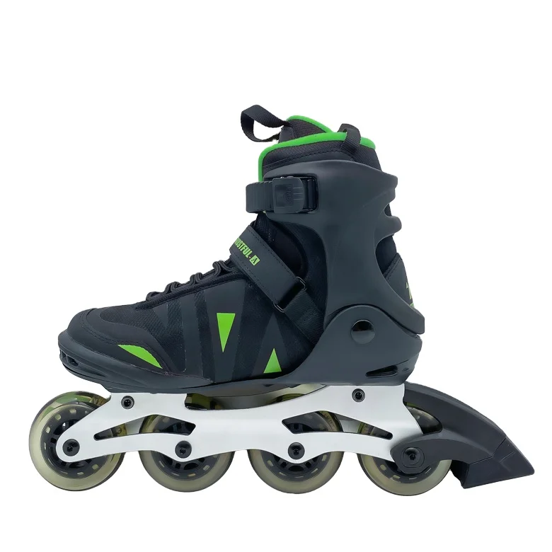 Wholesale adult thickened aluminum alloy frame high quality soft upper breathable inline skates