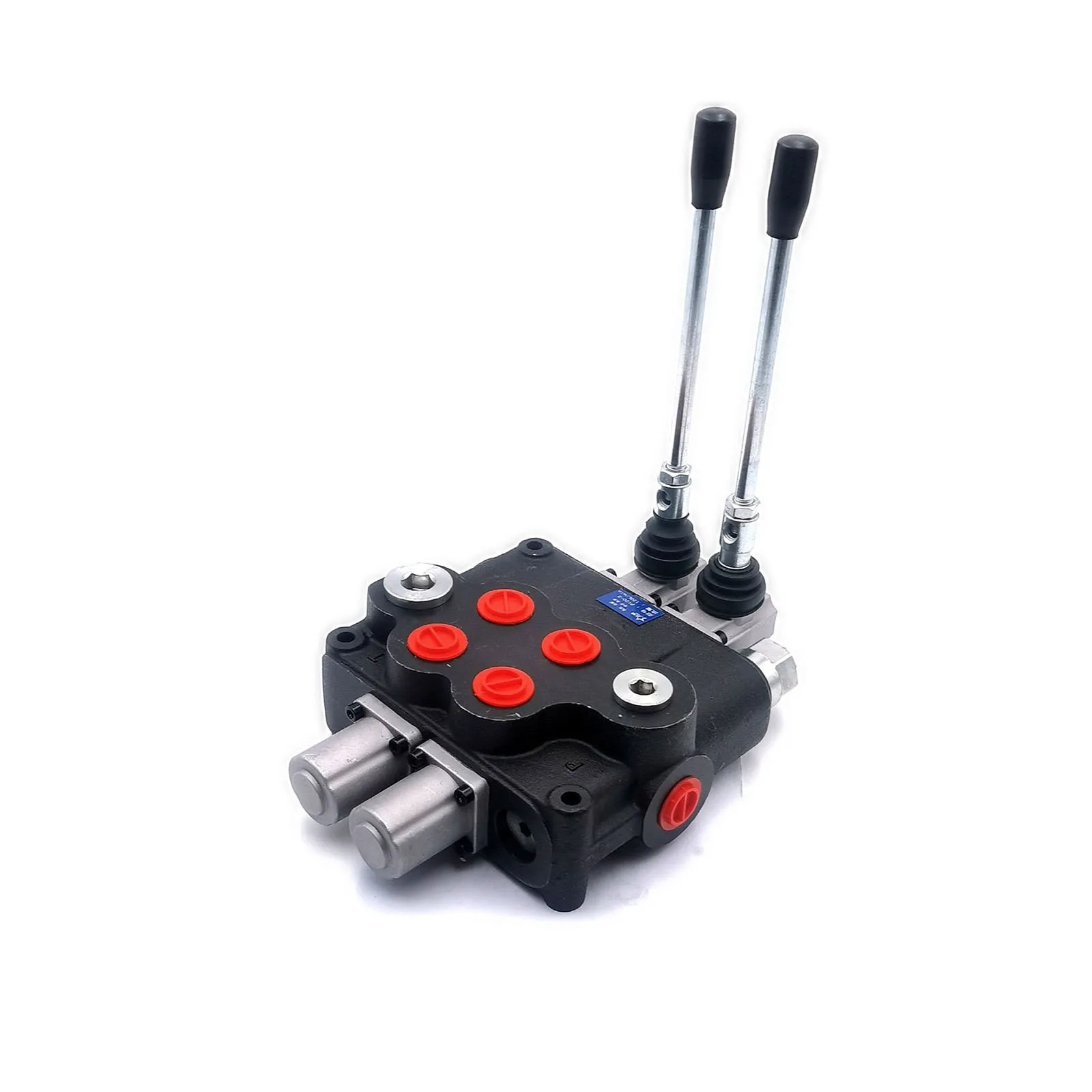 P120 Directional Joystick Hydraulic Valve Tractor Loader 2 Spool Distributors Support sample taking