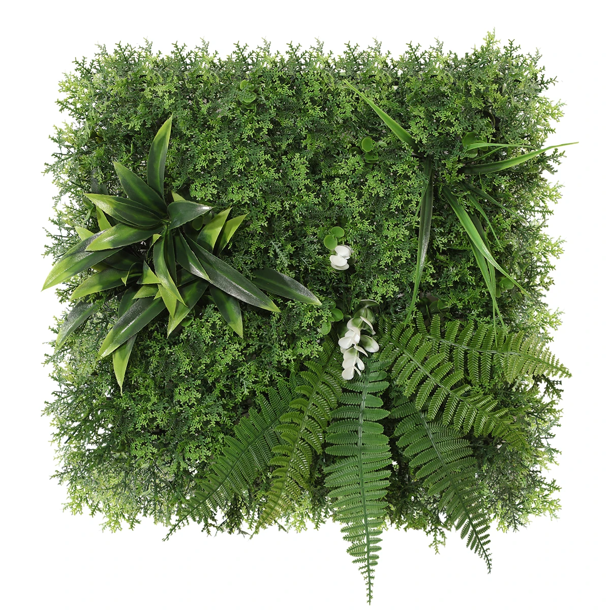 FXP172-30 2024 New Products Lawn Decor 30*30cm Artificial Plants Walls For Garden Decoration