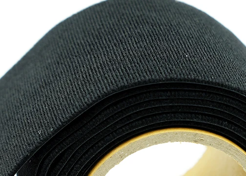 Recyclable Waterproof Black Polyester/Nylon Hook and Loop Industrial Strength Multipurpose