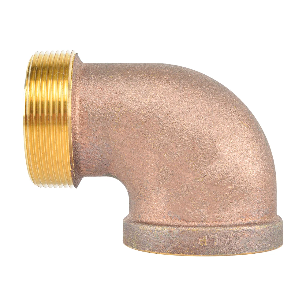 Lead Free Brass Fittings Elbow 90 Degree Pipe Fitting