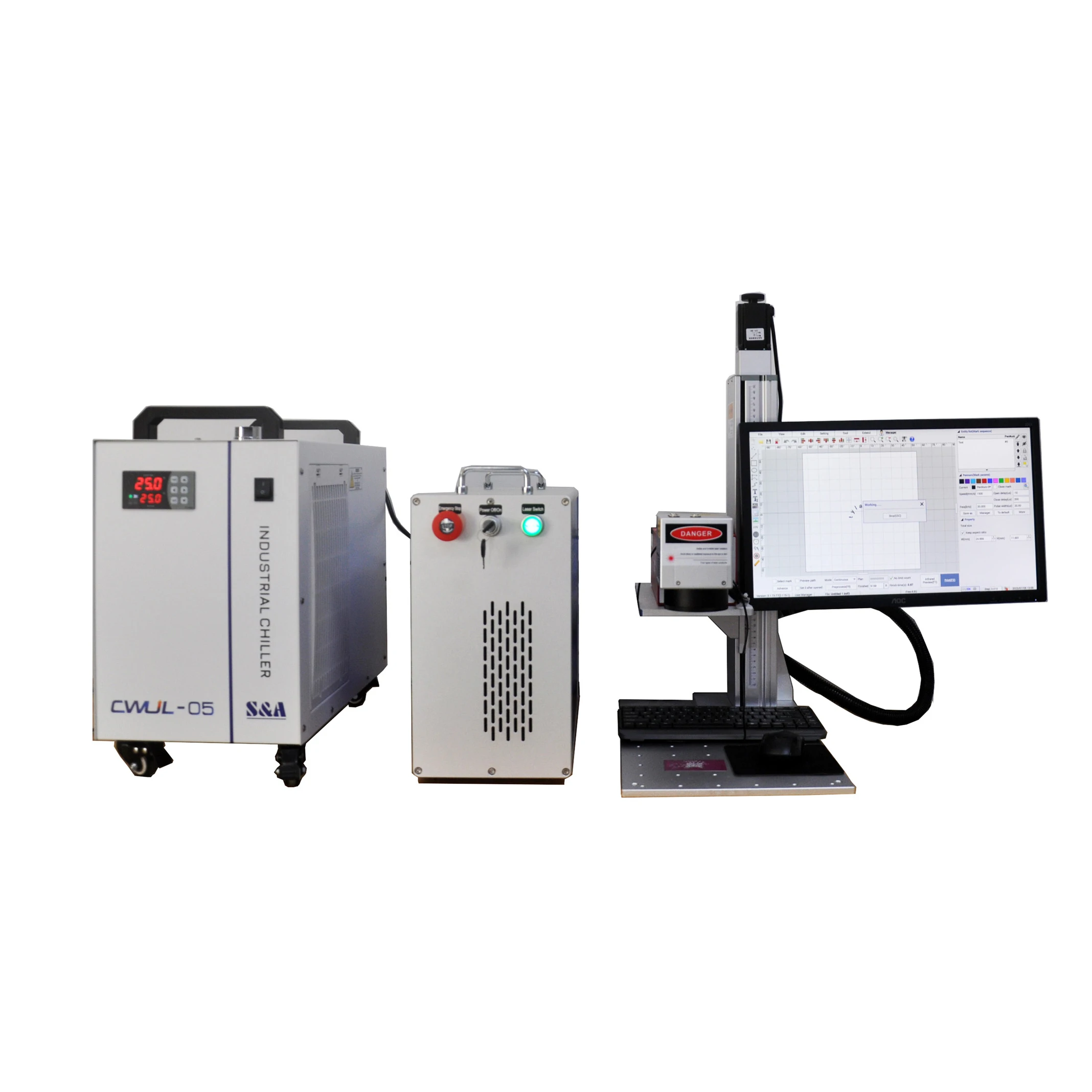 Tianyu Versatile UV Laser Marking Machine for Medical Devices and Electronic Components