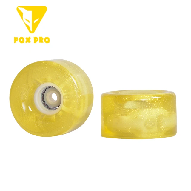 LED Lighting Inline Skates Wheels 65mm 82A Roller Skating Flashing  Roller