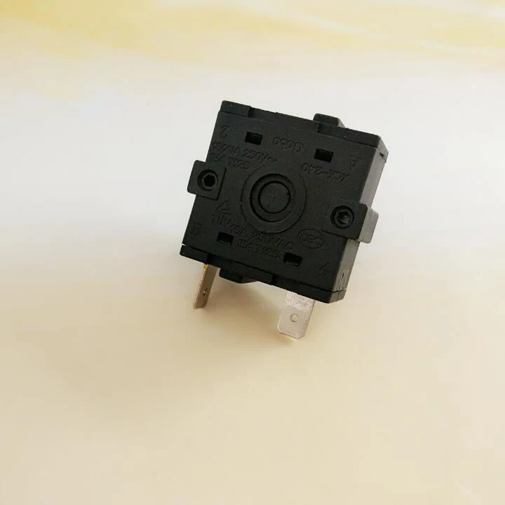 Поворотный выключатель для духовки 15A2PIN поворотный лампы горячего горшка вентилятора нагревателя электрической и т.