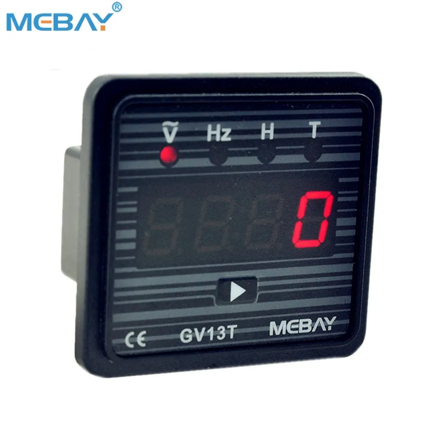  Mebay Genset Светодиодный Измеритель панели переменного тока GV13T измеритель частоты