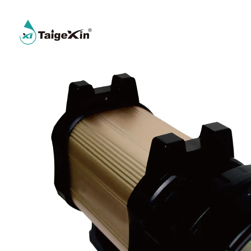 TAIGEXIN LED Searchlight  Push Switch Emergency Lighting SOS Blinker Torch Search Lamp With Solar Panels