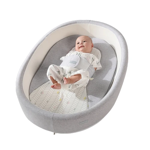 Cuna De коробка лакированные Портативный Путешествия новорожденных младенческой кроватки для новорожденных, хлопковый облегающий спальный гнездо