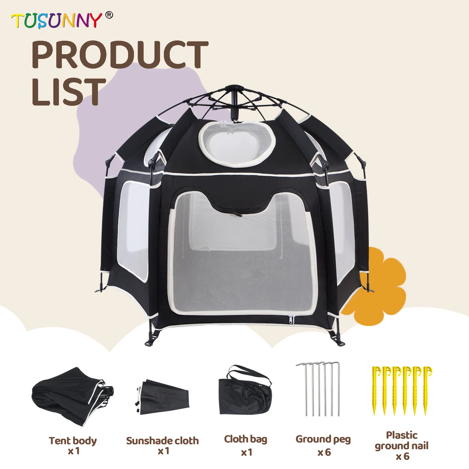 Kids Children pet Portable Folding Ball Pit Game Play Game Toy Tent Canopy Crib Cover Pack Playpen Indoor Outdoor