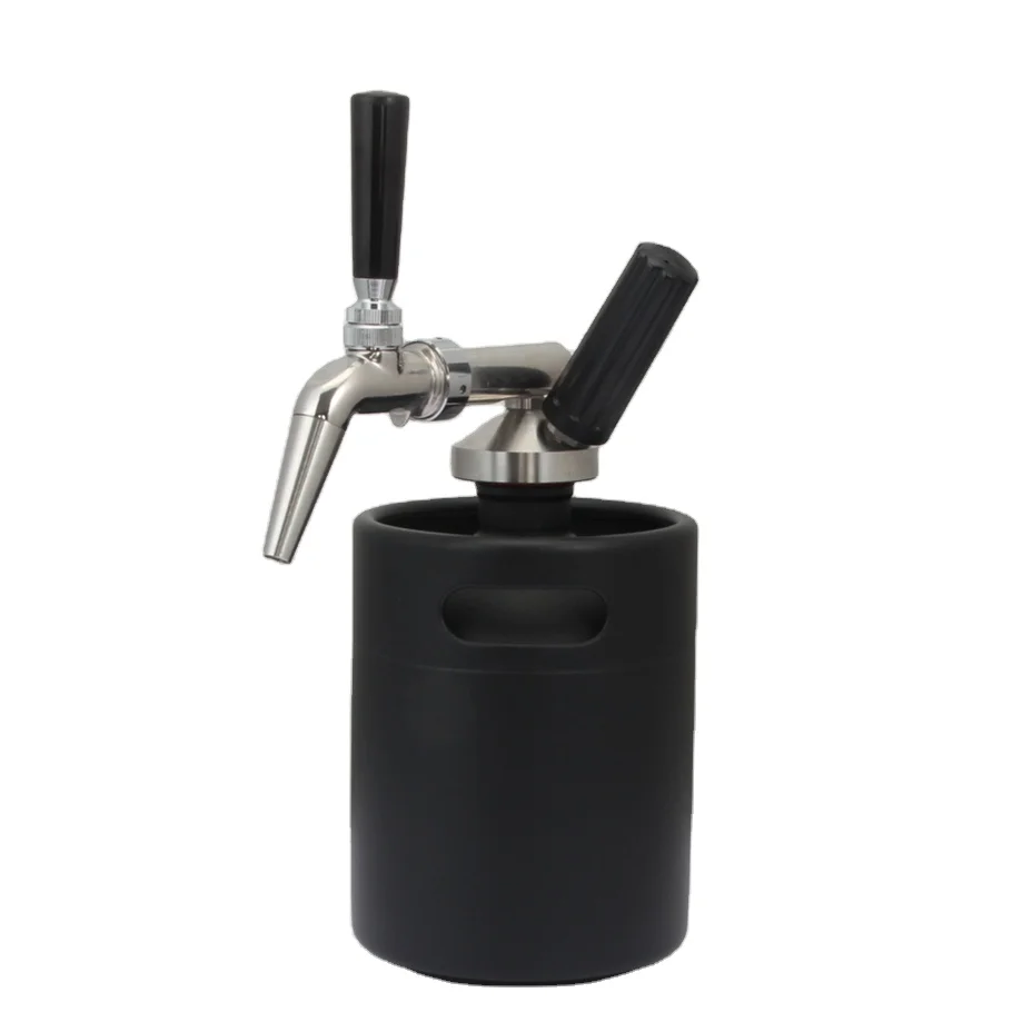 hot selling nitro cold brew coffee keg kit Premium Portable Home Brewing Kit System 64oz Nitro Cold Brew Coffee Maker