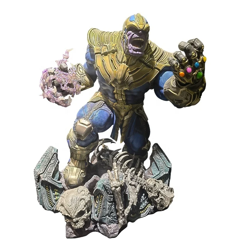 hot sale custom m@rvel super man toy ironman thanos action figure gift toys for collectible