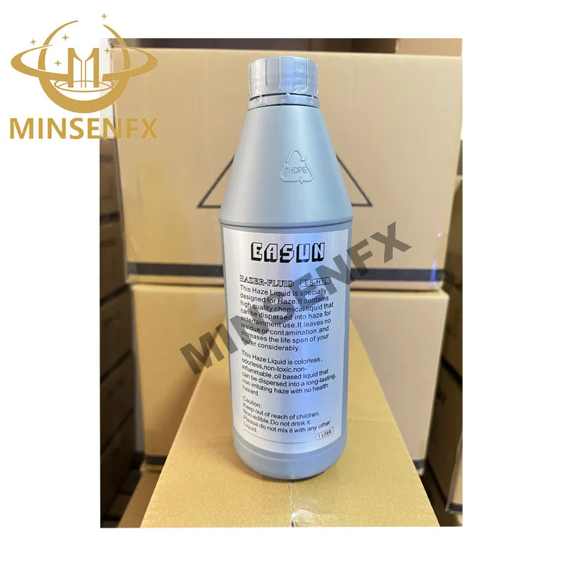 MINSENFX Factory price Oil base Haze Liquid 1 Liter for Oil based haze machine oil haze liquid