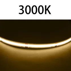 BLE 5W/m LED Dimmable light strips 5m/roll 2.7MM 4mm 8mm COB Strip Light