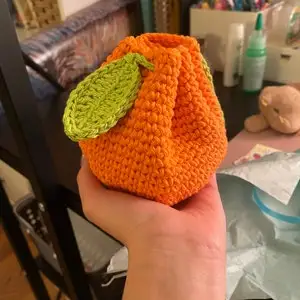 crochet daily Pouch bag  coin Purse cute bag rope hollow woven tote handbags bucket crochet bag