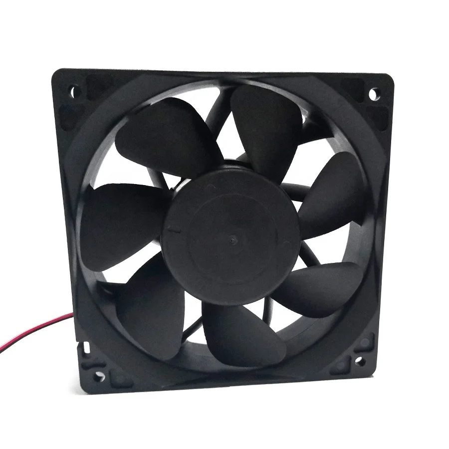 
High Performance 120x120x38 mm Waterproof And Dustproof Axial Flow DC Cooling Fan 