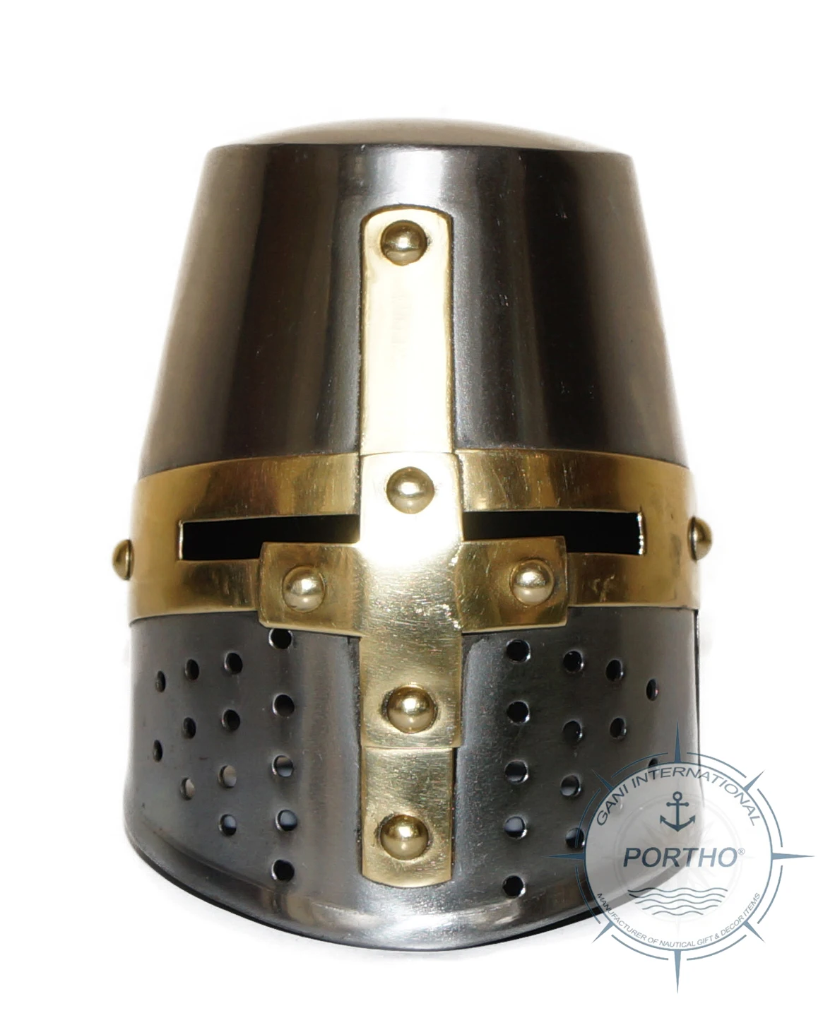 Templar Crusader Armour Medieval Knight Mini Helmet Home Decor Collectible Item