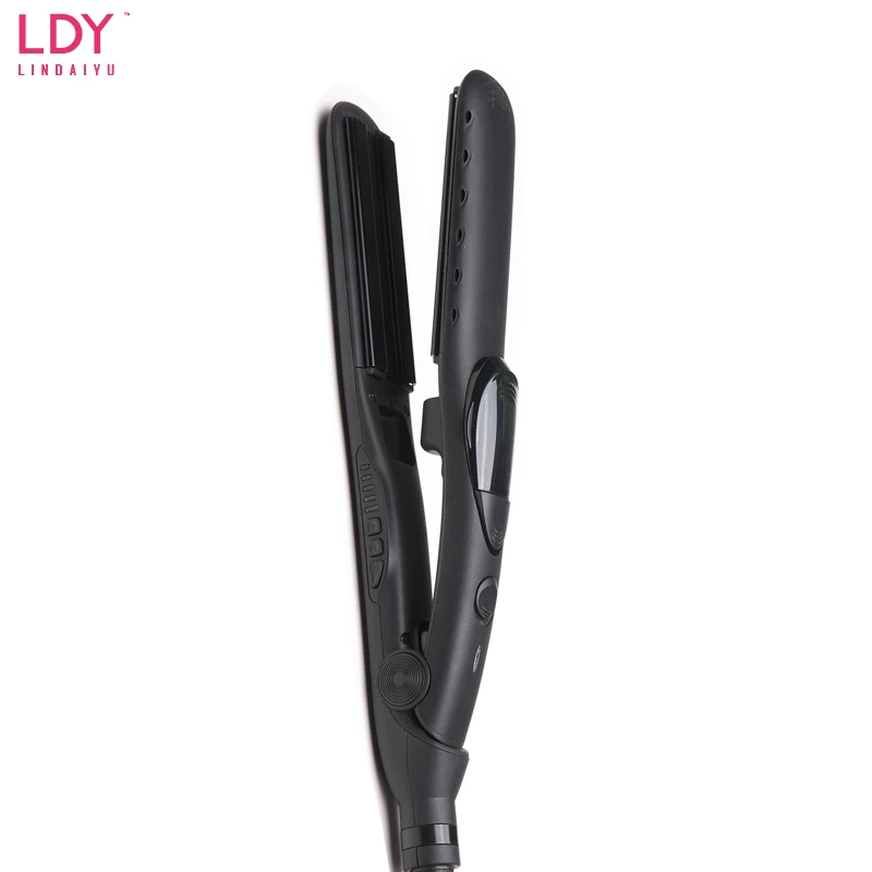 Профессиональный Выпрямитель для волос LDY, быстрое керамическое титановое выпрямитель для волос