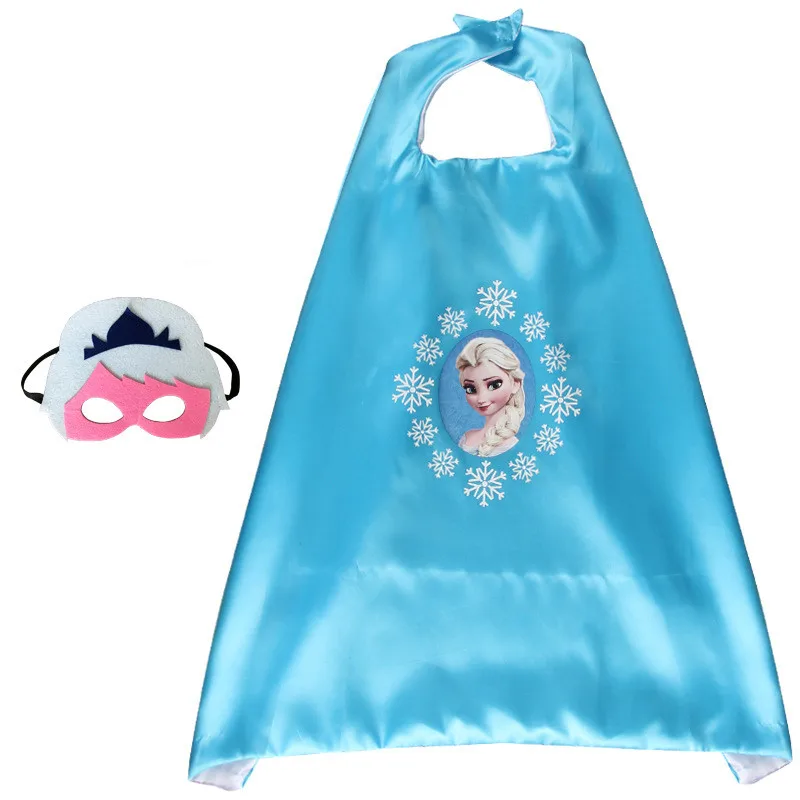 Custom Made Cheap Children kids Costume Halloween Cute Superhero Capes Dress and Mask In TV & Movie Costumes For Boys and Girls