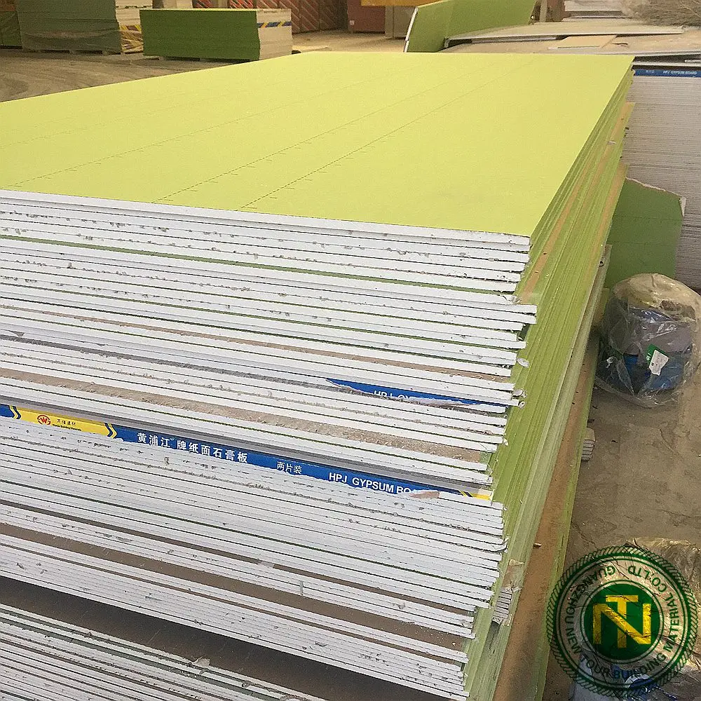 2019hotsell standard size plaster board 1200*2400mm from china Manufacturer