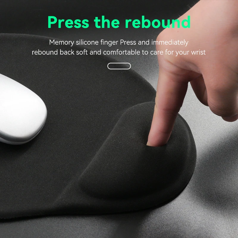 Wholesale custom gel mouse pad with wrist support 3D sublimation animation game mouse pad for games office