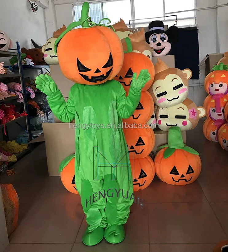 Hengyuan Wholesale Unisex festival Dress Halloween Adult Pumpkin Mascot Costume For Sale