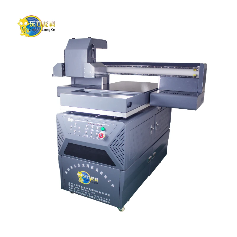 Small size eco solvent ink pvc id card digital printing machine plastic inkjet uv flatbed printer