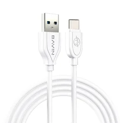 BAVIN Fast Pvc 500mm Data Para 2.4A Charging Cable 2M 1M 1.5M Usb  Charger Cord DATA Cable For mobile phone CB071