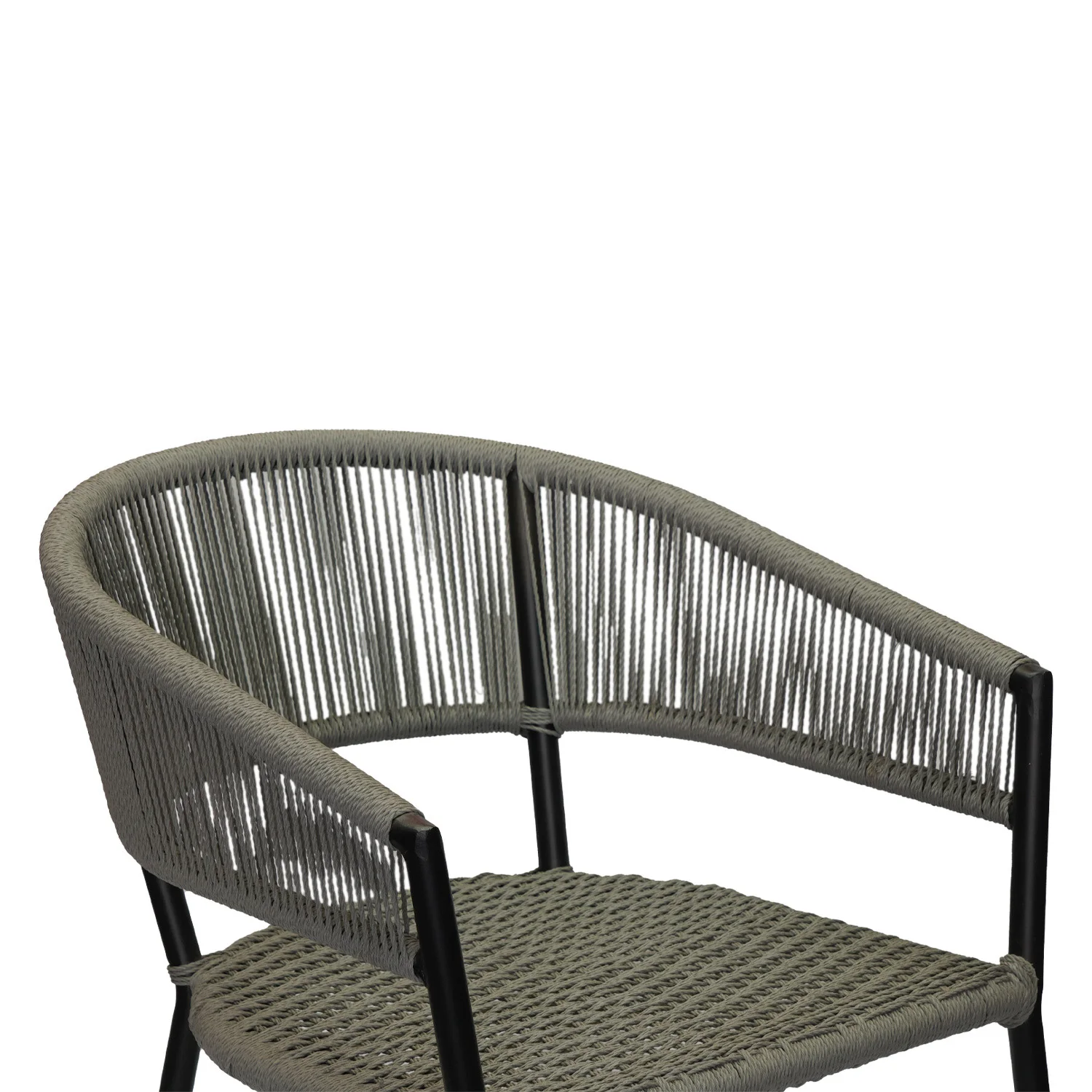Cafe Bistro Retro Aluminum Flower Restaurant patio Rattan Chair Garden Chair Sofa Seat bistro rattan chair outdoor furniture